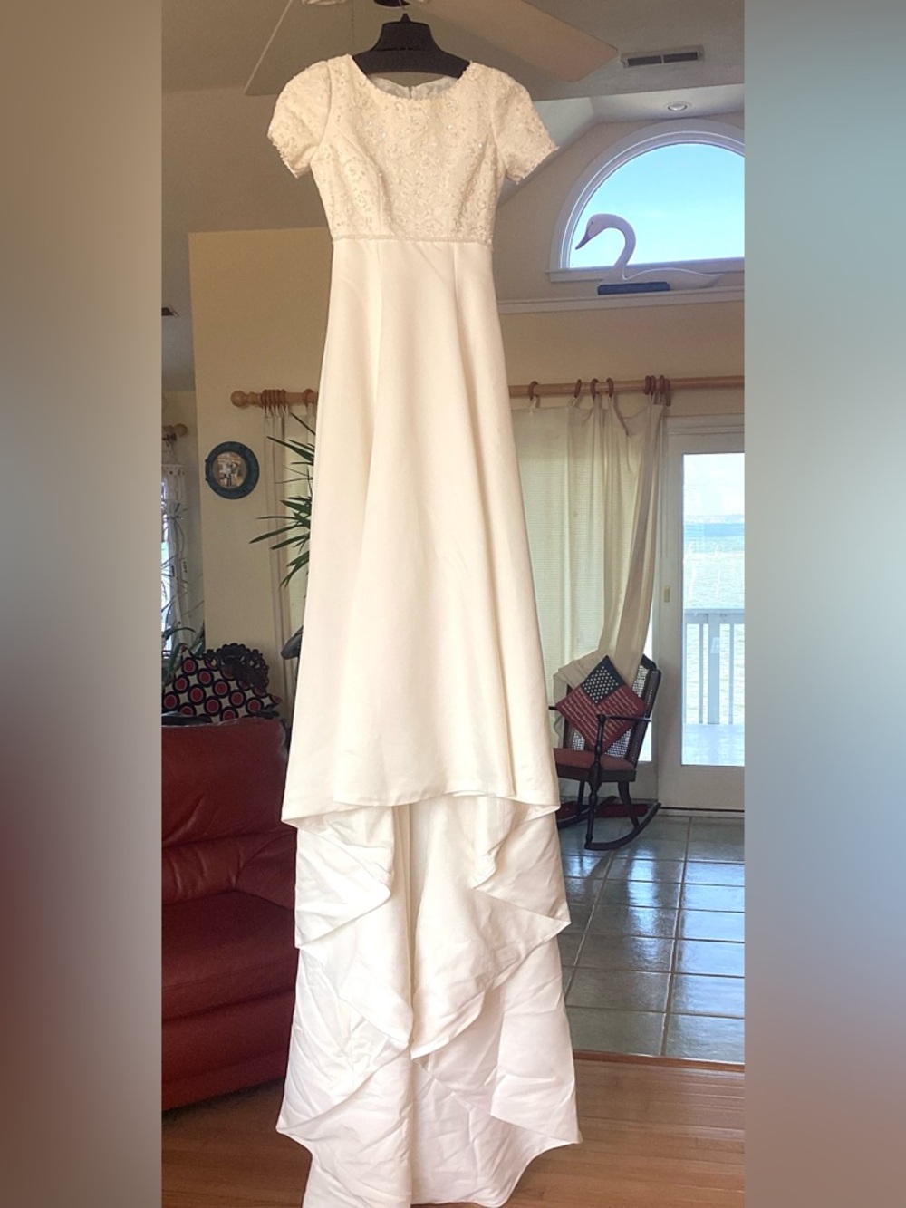 Boney White Wedding Dress Gown size 10